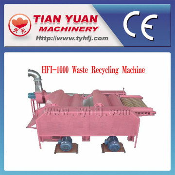 Polyester Fiber Spinning Rags Clothes Cutting Shredder Machine